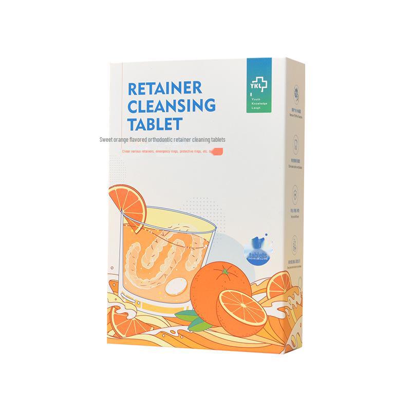 Cross-Border Jacqueline Cherry Orthodontic Cleaning Tablets for Braces & Retainers