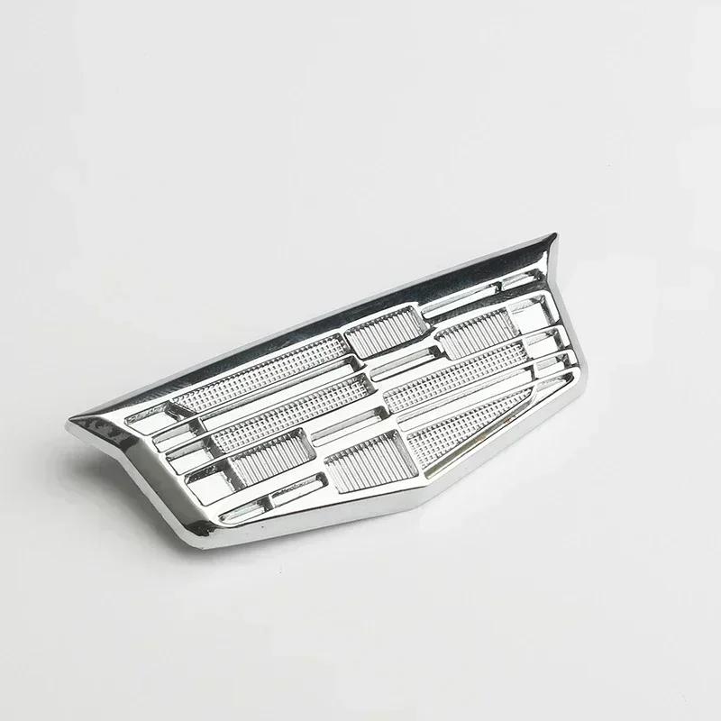 Metall Auto Seitenemblem 9,3x3,2CM Heckklappen-Plakette Aufkleber für Cadillac STS CT5 CT6 BLS Escalade ATS CTS SRX XTS DTS Zubehör