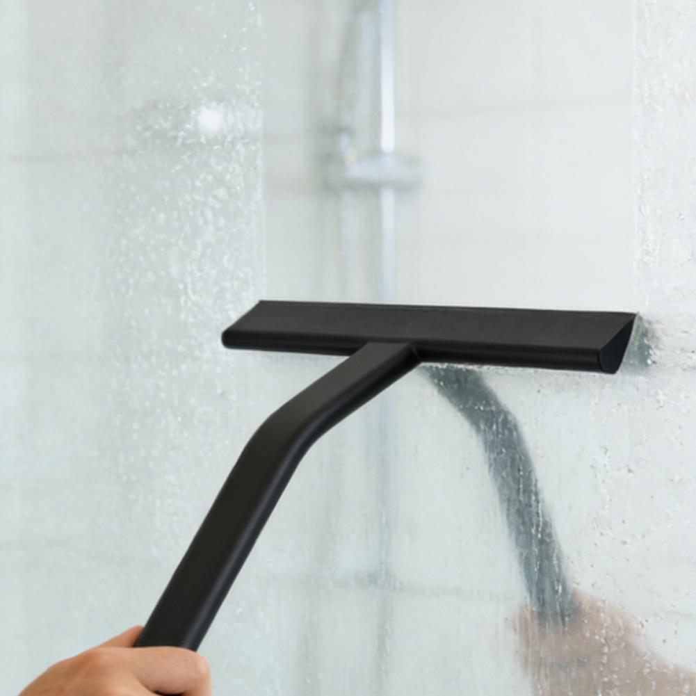 Silicone Squeegee for Bathroom Shower Glass Wiper Window Mirror Matte Shower Scraper Household Car Windshield Cleaning Tool