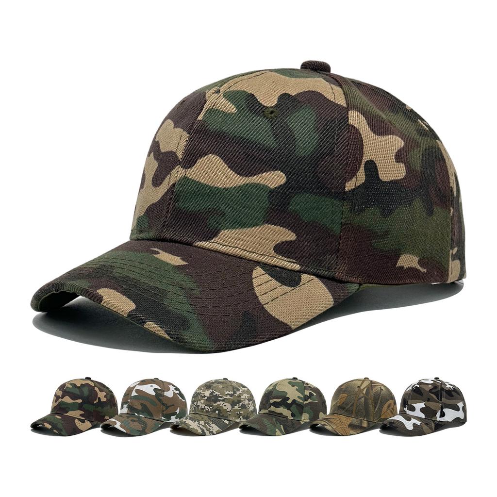Gorra de Béisbol Camuflaje, Gorra Plana, Gorra con Visera Solar para Golf al Aire Libre para Adultos, Gorra Hip-hop, Gorra de Béisbol Street Dance para Hombres y Mujeres