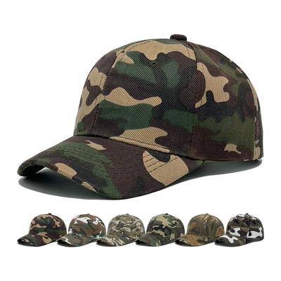 Camouflage Baseball Cap, Flat Cap, Adult Outdoor Golf Sunshade Cap, Hip-hop Cap, Men's and Women's Baseball Street Dance Cap