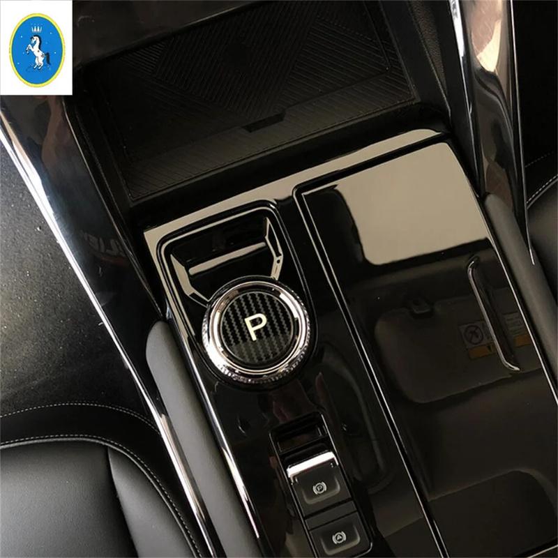 Car Accessories Central Gear Shift Stalls Frame P Button Panel Cover Trim Stainless Steel Interior Kit For Haval Dargo