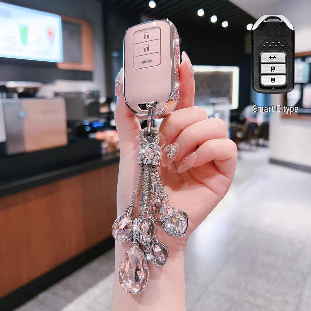 Universelle Schlüsselabdeckung für Honda CRV, Haoying, URV, Accord und Civic - Geeignet für Männer und Frauen