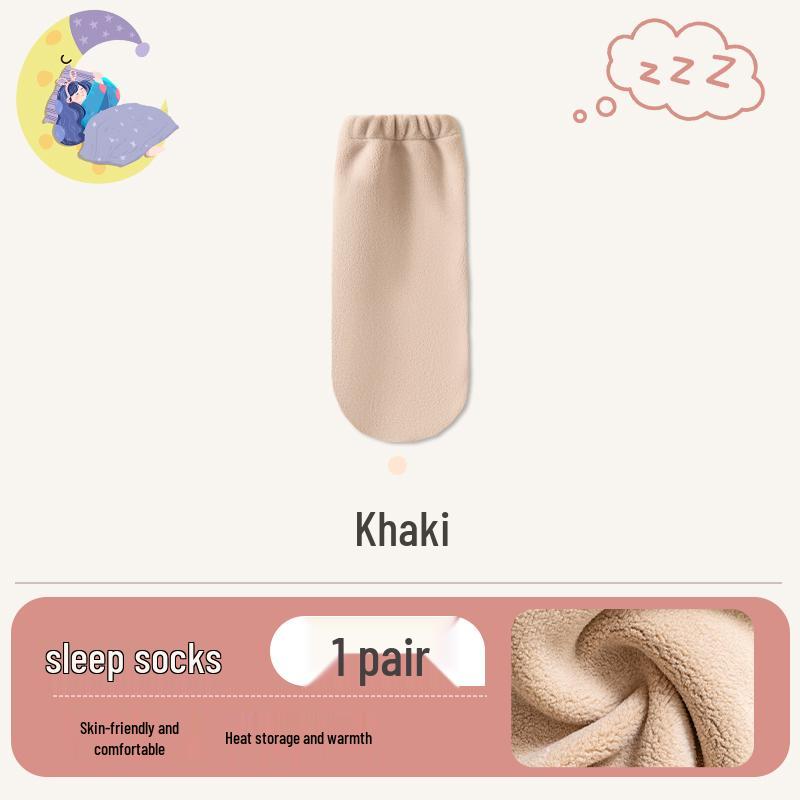 

Женские бархатные носки для сна 2024: Теплые зимние послеродовые гетры One Size