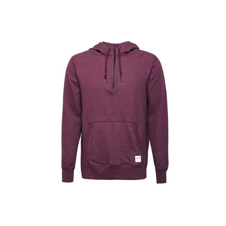 Converse Half Zip Hoodie Asia Sizing  Red  Men s 10004623-A02 L