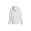 Converse, Solid Color Classic Logo Athleisure Fleece Lined Hooded Pullover Sweatshirt Women's White 10021657-A02