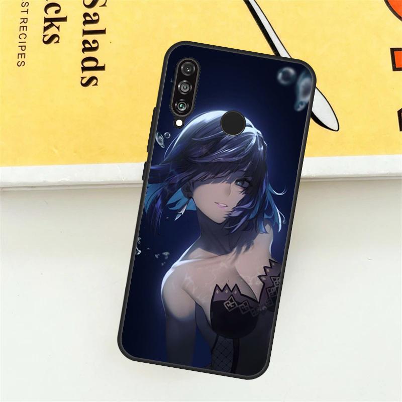 Yelan Genshin Impact For Huawei Nova 12S 12i 9 10 SE 7i 8i 11i Y60 Y61 Y70 Y72 Y73 Y90 Y91 P20 P40 P30 Lite Case