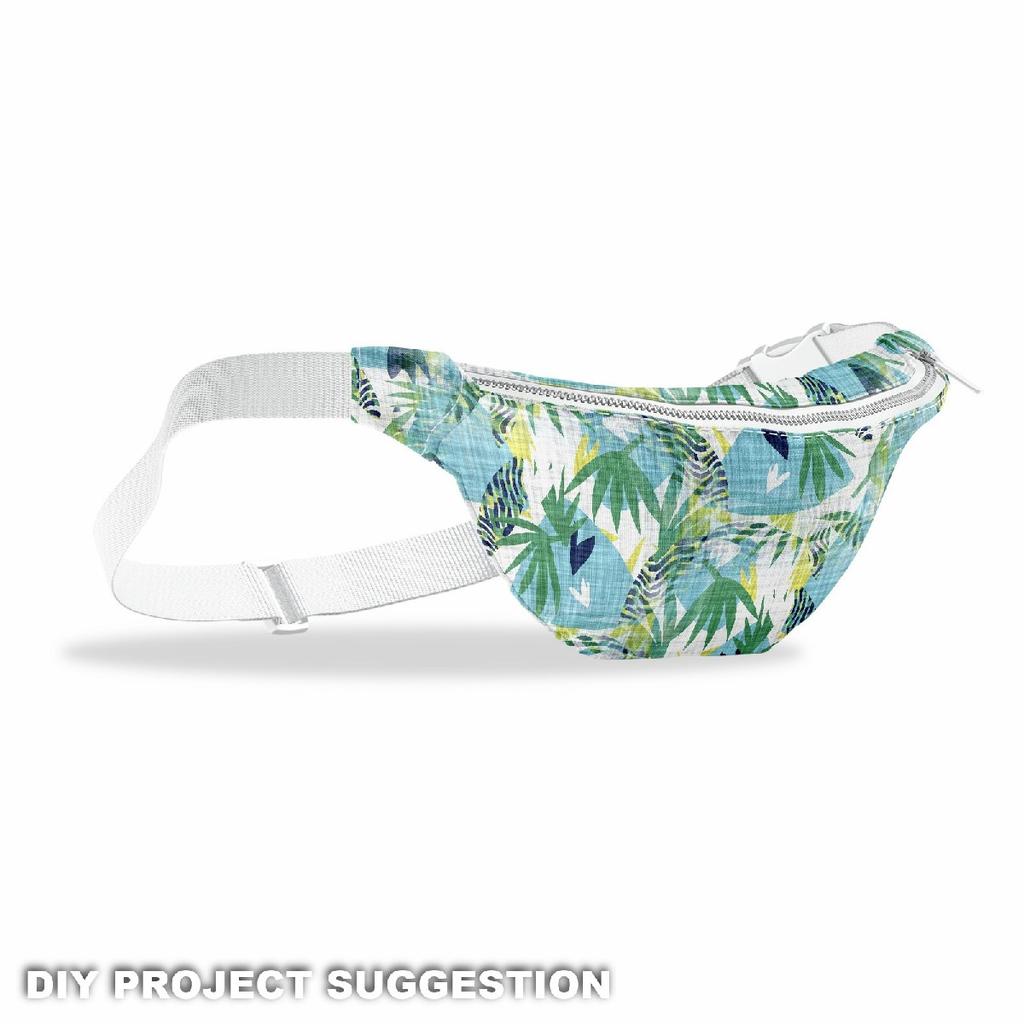 Outdoor Dekostoffe Oxford - Motiv Bemalte Blätter I Dx320