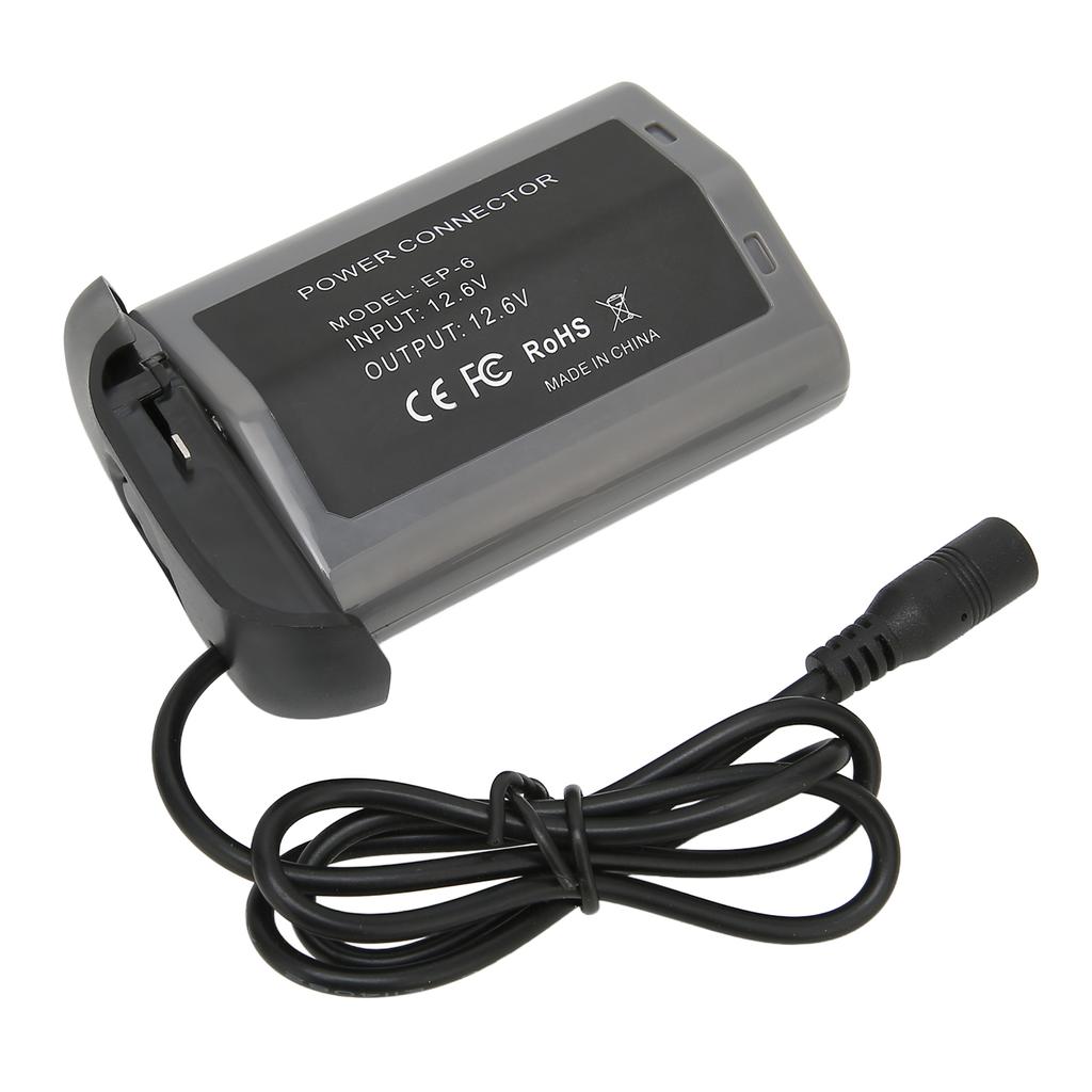 EL18 DC Coupler Kit External Full Decoding Dummy Battery with Power Supply Adapter for Nikon D4 D4S