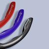 A Pair Car Steering Wheel Cover For Lexus RX330 IS250 Ct200h ES300h GS300 Carbon Fiber Pattern ABS Non-slip Steering Wheel Cover