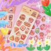 3D Seal Puffy Bonbon Lop for Cell Phone Adult Illustrated Craft Gift Water, 2-Pack, Stickers, Reward, Sparkly, Cute, Girls, Decoration, Planner, DIY,