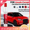 Caneta de Reparo de Pintura de Carro Exclusiva Dedicada Para Lincoln Corsair Removedor de Arranhões Touch Up Acessórios Automotivos DIY Azul 157 Marrom