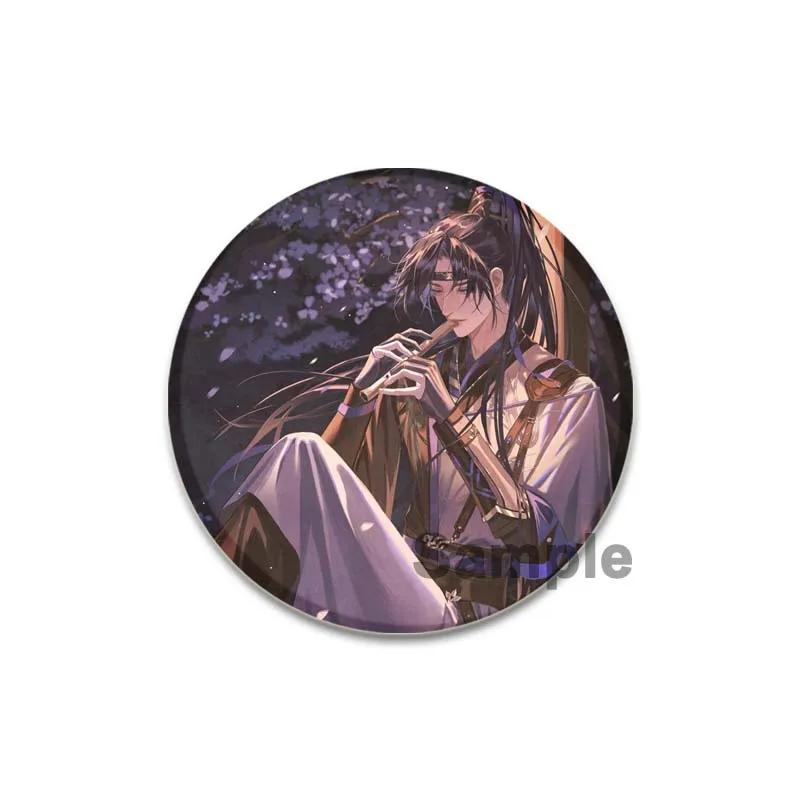 32/44/58mm Handmade Tinplate Plastic Badge Ashes of The Kingdom Brooches for Collar Clothes Backpack Jewelry Fans Gifts Card Games