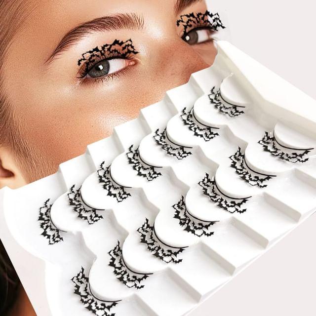 Miumi - Bat / Skull / Butterfly Multipack False Eyelashes