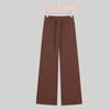 Lulu-Inspired High Waist Yoga Pants - Drawstring Straight Leg with Loose Drape for Casual Sports