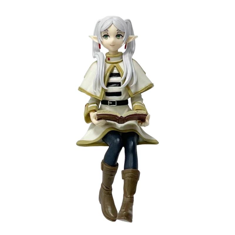 14 cm Frieren: Beyond Journey's End Anime Figur Sitzender Farn Actionfiguren Frieren Nudelstopper PVC Modell Statue Sammlung