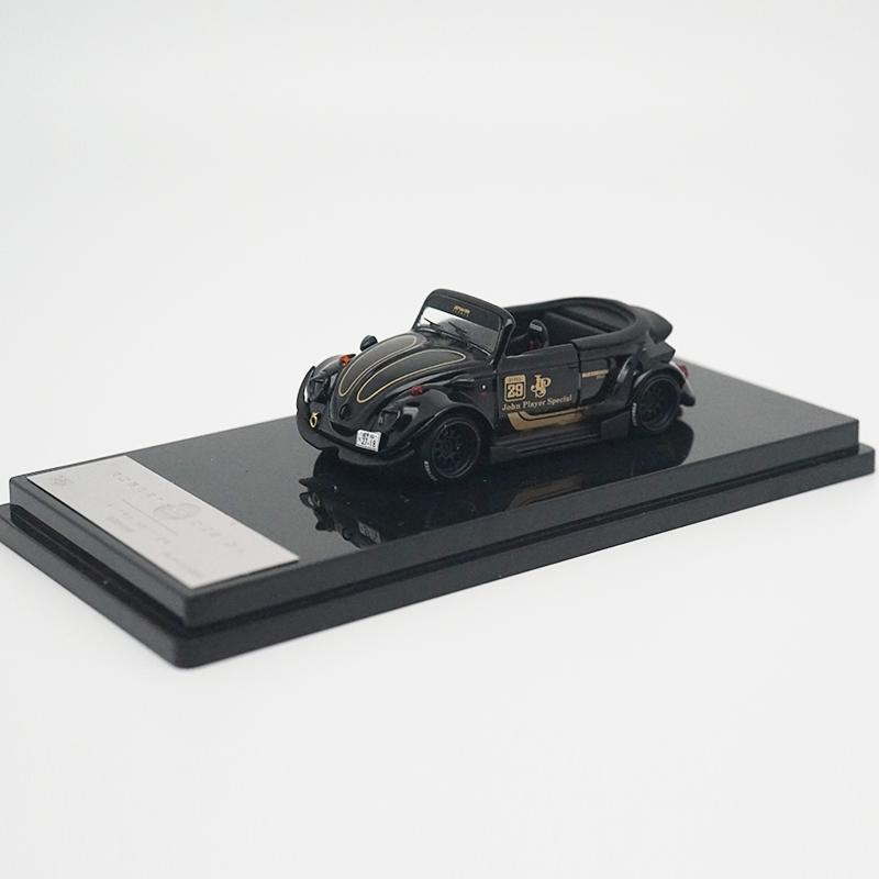 INSPIRE1:64 alloy convertible modified wide-body beetle RWB martini jps car model