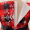 Christmas Cosplay Dress for Includes and Deer Cute Costume for Parties and Princess [SUBTRY] Girls, 4-Piece Set, Dress, Headband, Decorations,