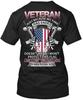 Veteran Tee 100% Cotton T-shirt Mens Tees Top Made In the USA T-Shirt Tee Top Unisex