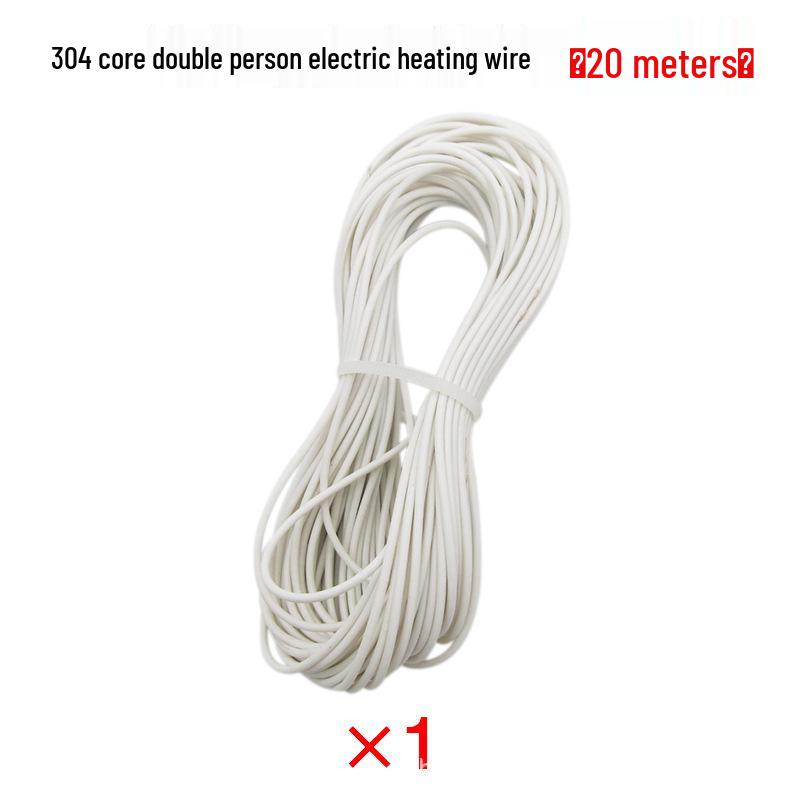 Single/Double Electric Blanket Heating Wire: 12m/20m Lengths, Thickened Design for Enhanced Warmth