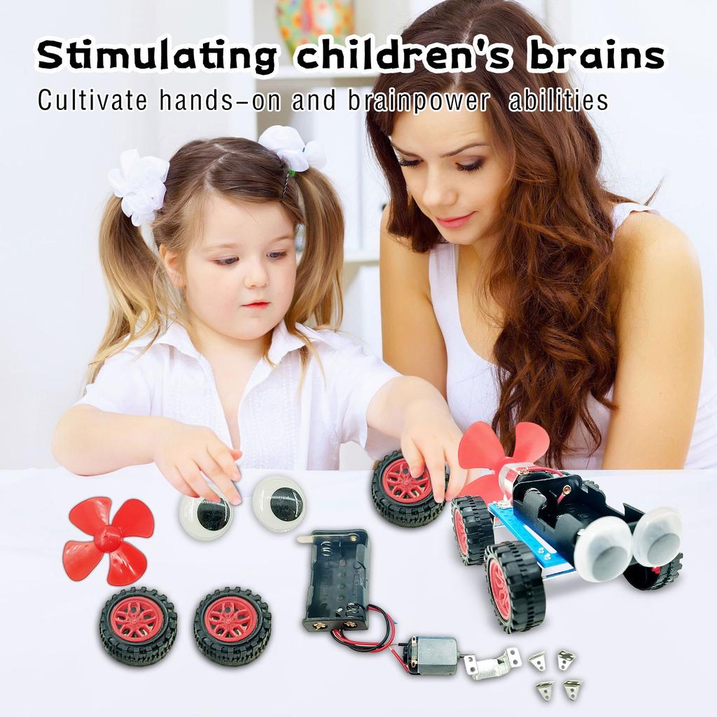 Wind Turbine Science Education Puzzle Toy Handmade Assembly Small Production Material Package