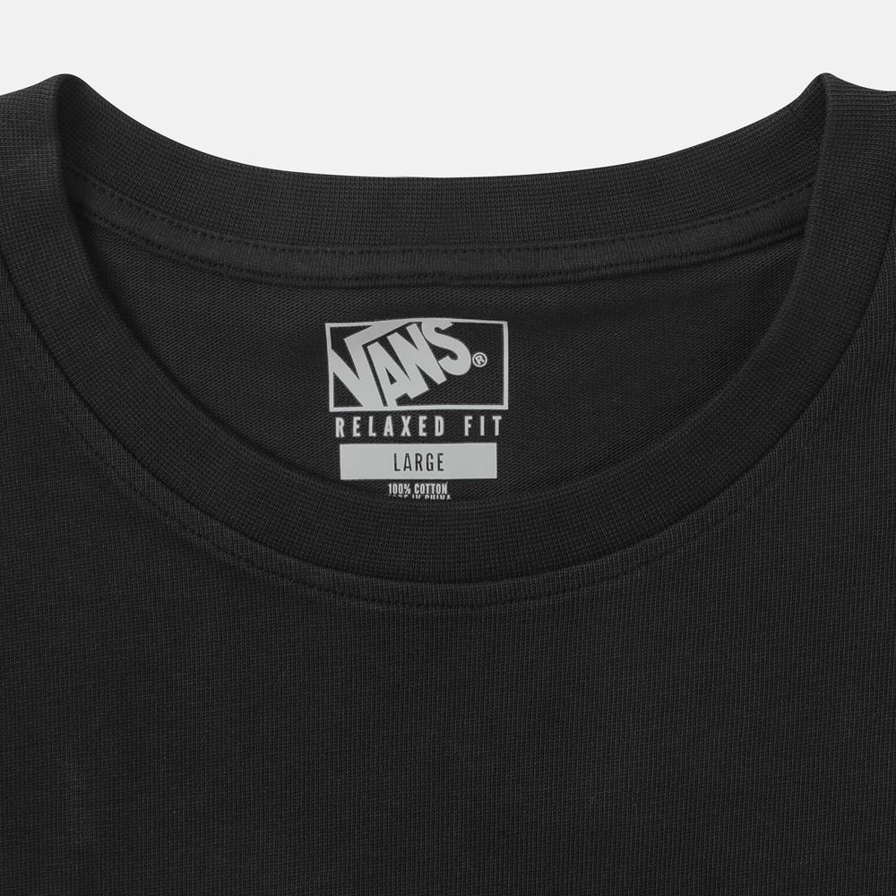 Vans Bolin Ap Heart Print Crew Neck Short Sleeve T-Shirt Men Tops VN000ZXPBLK