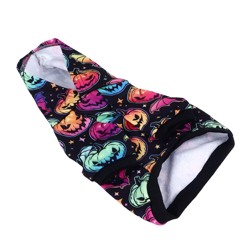 Halloween Dog Clothes Fashion Cute Pumpkin Pattern Dog Hoodie Sweatshirts for Halloween Party