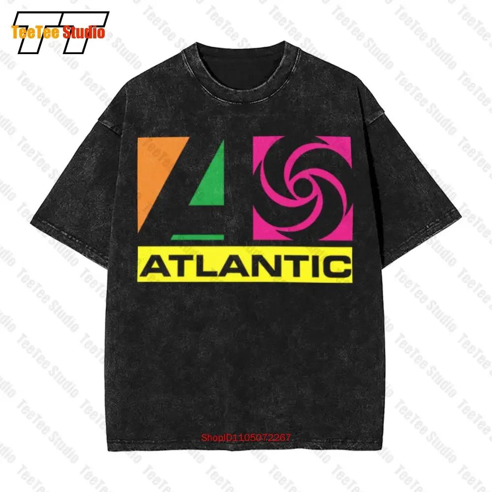 Atlantic Records Record Label Music Studios Musician Band Vintage Oversized Tshirt X83x