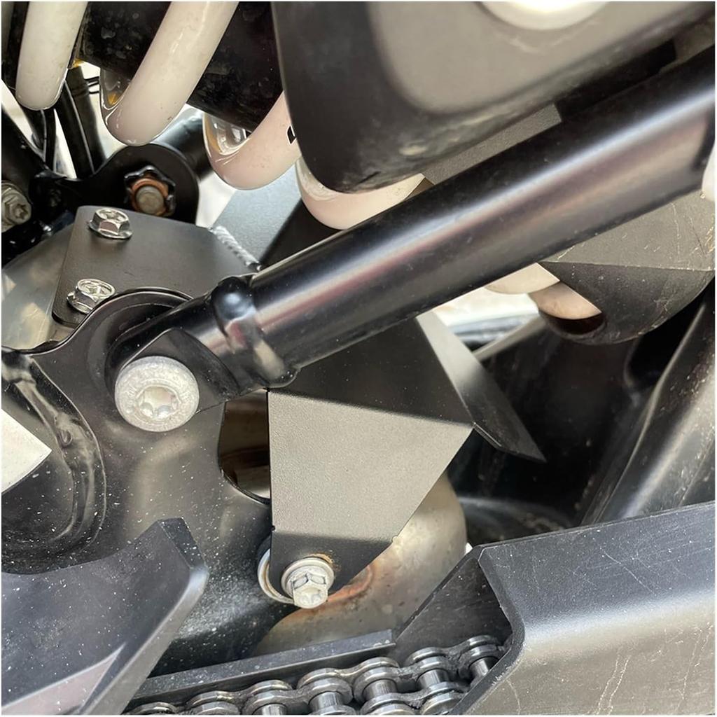 for 790 890 Adventure 790 890 for Norden 901 Norden901 Rear Shock Heat Shield Exhaust Pipe Protection Cover(Silver)