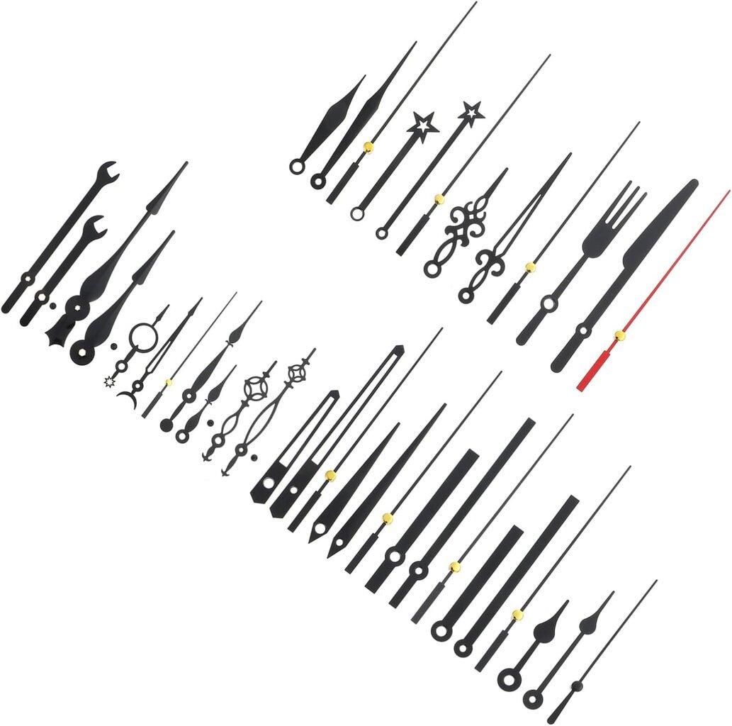 

Тихий годинниковий механізм з 5 наборами змінних стрілок - Dyrclock Bulk