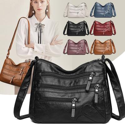 Borsa a Spalla Singola Crossbody alla Moda e Versatile da Donna, Casual, ad Alta Capacità