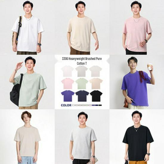 Men's Trendy Antibacterial Black & White Short Sleeve Round Neck T-Shirt - Breathable, Odor-Resistant, Plus Size Casual Sportswear