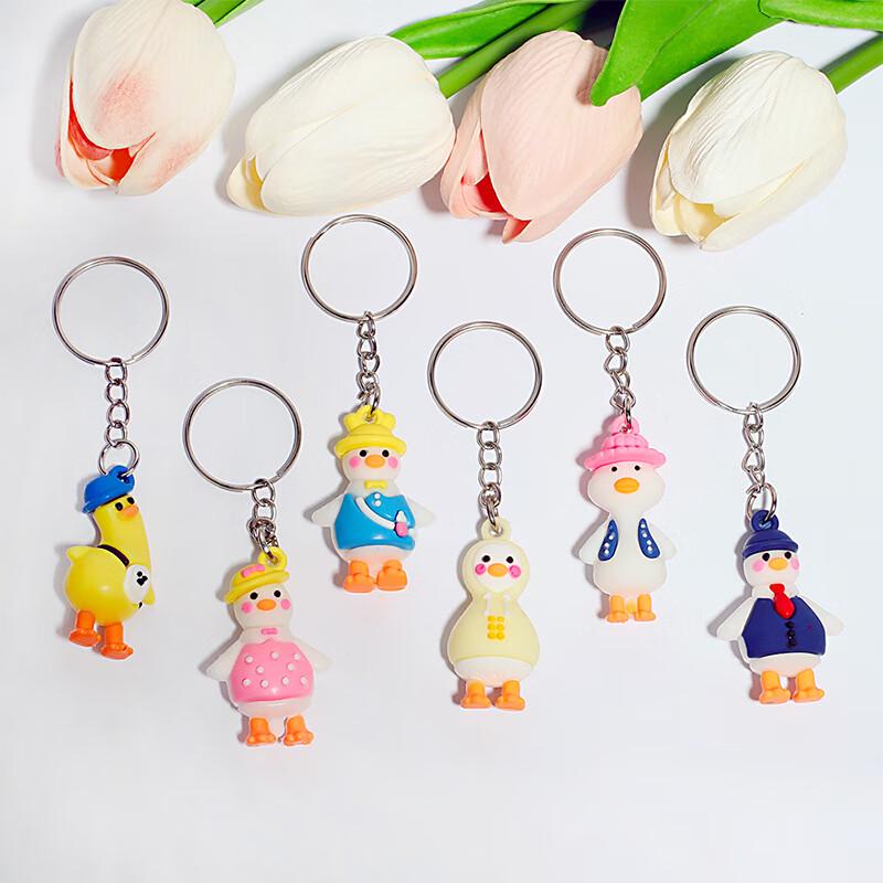 Crooked Head Duck Keychain (100-Pack)