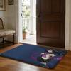 DDanganronpa Anime Game Floor Mat Soft Flannel Absorbent Mat Non-Slip Rug Home Bedroom Bathroom