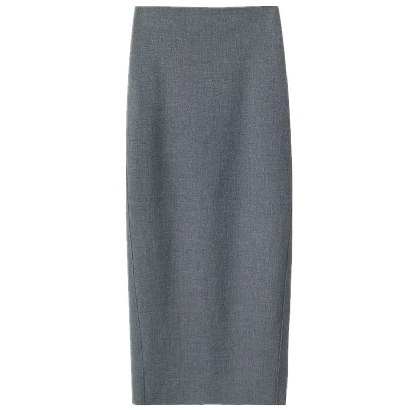 

Fashion Style 2023 Fall and Winter New Arrival Women s Clothing All-Matching Slim Fit High Waist Straight-leg Skirt 8467583 802 Picture color L