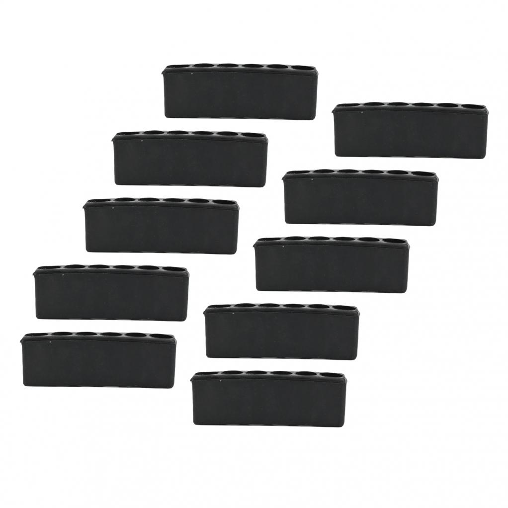 Professional 10pcs Screwdriver Bit Holder for 1/4 Inch Hex Tools 6/11 Holes