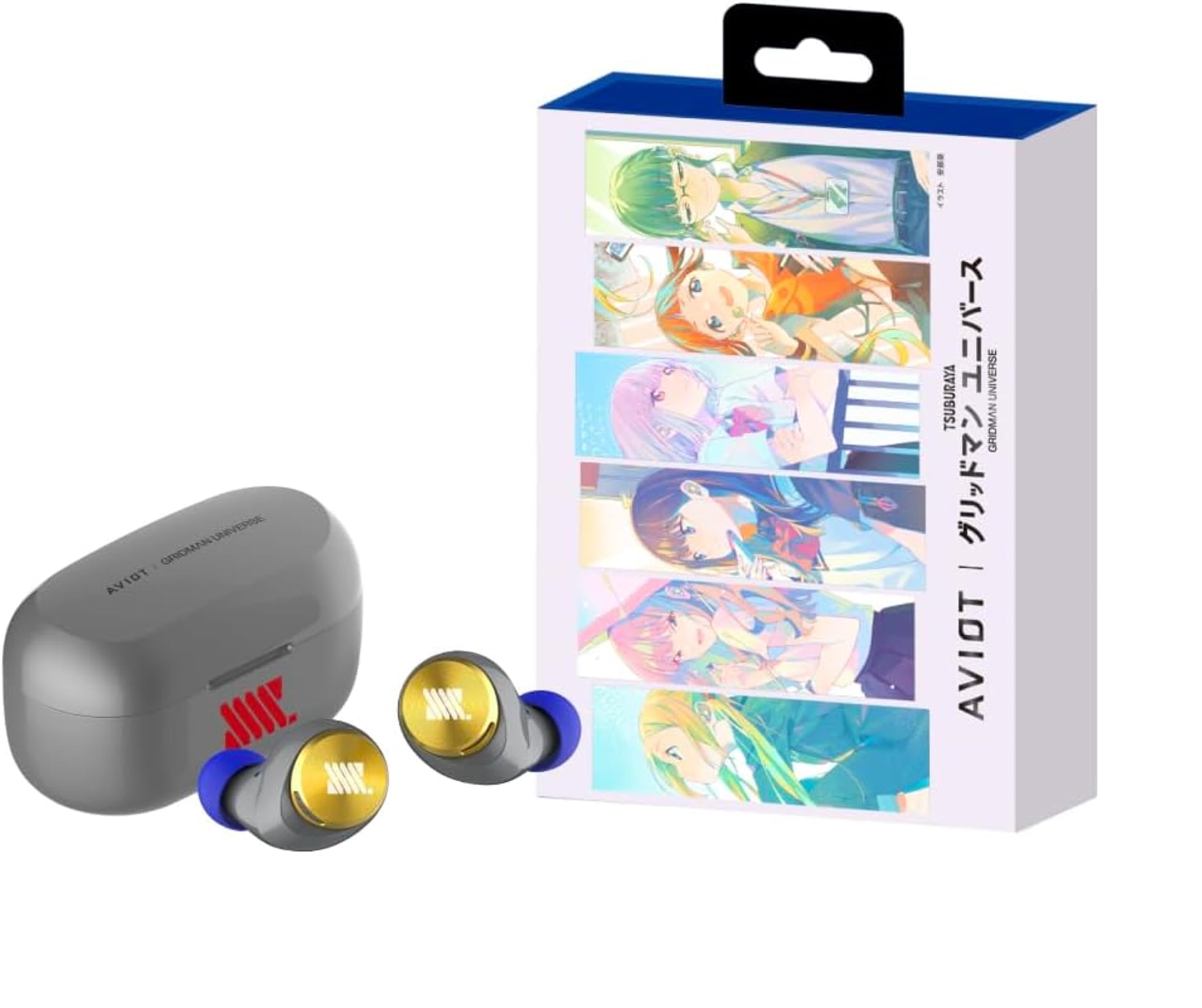 

Бездротові навушники AVIOT Gridman Universe Collaboration Понад 150 типів спеціальних голосів Спеціальний дизайн Гібридне шумозаглушення До 60 годин відтворення