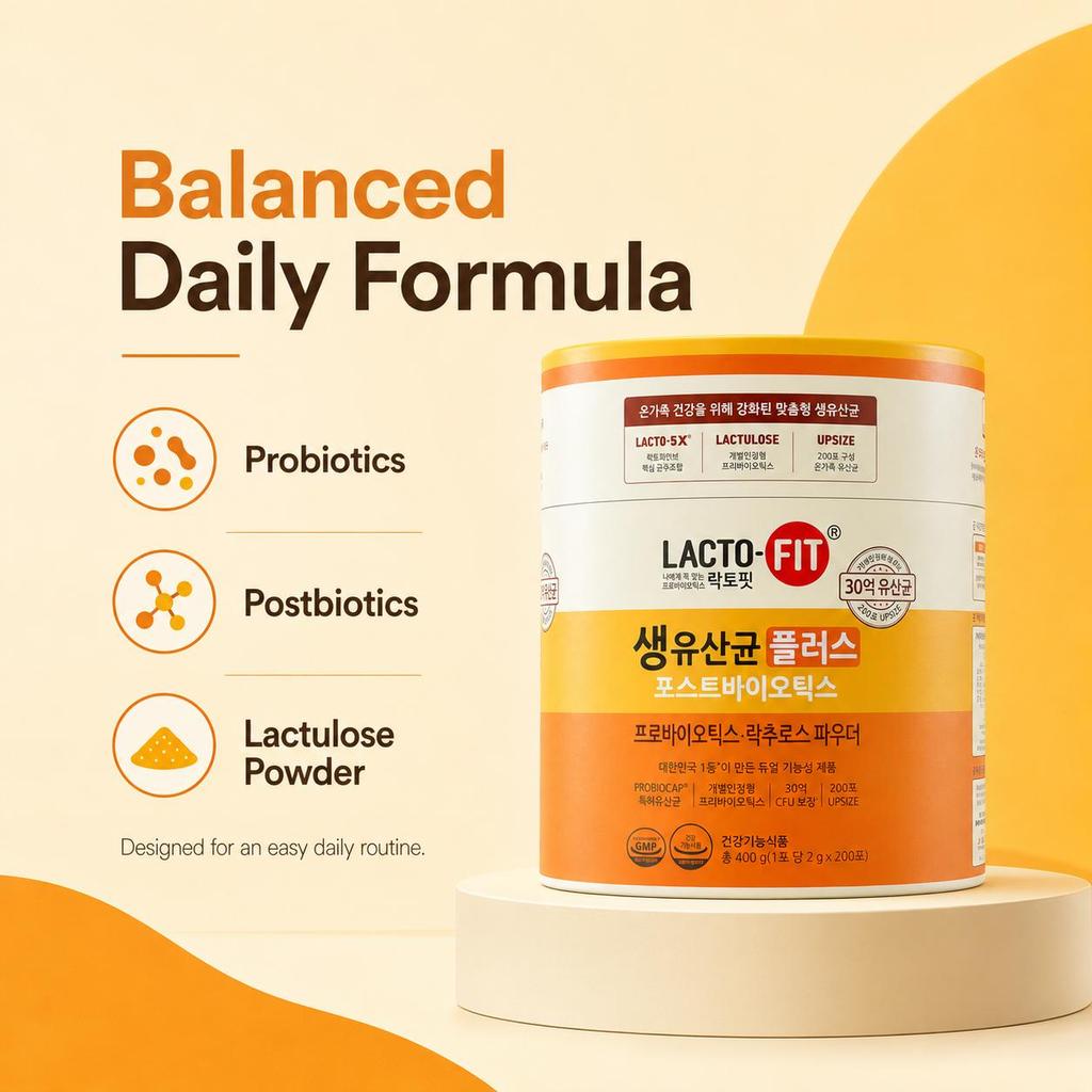 LACTO-FIT Lactobacilli Plus Postbiotics 2g 200 Sticks
