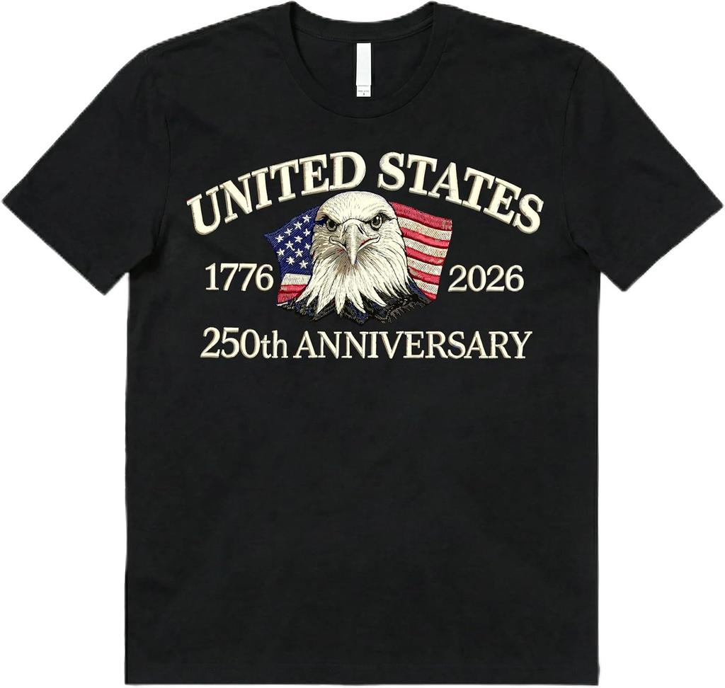 United States 250th Anniversary Eagle Flag T-shirt