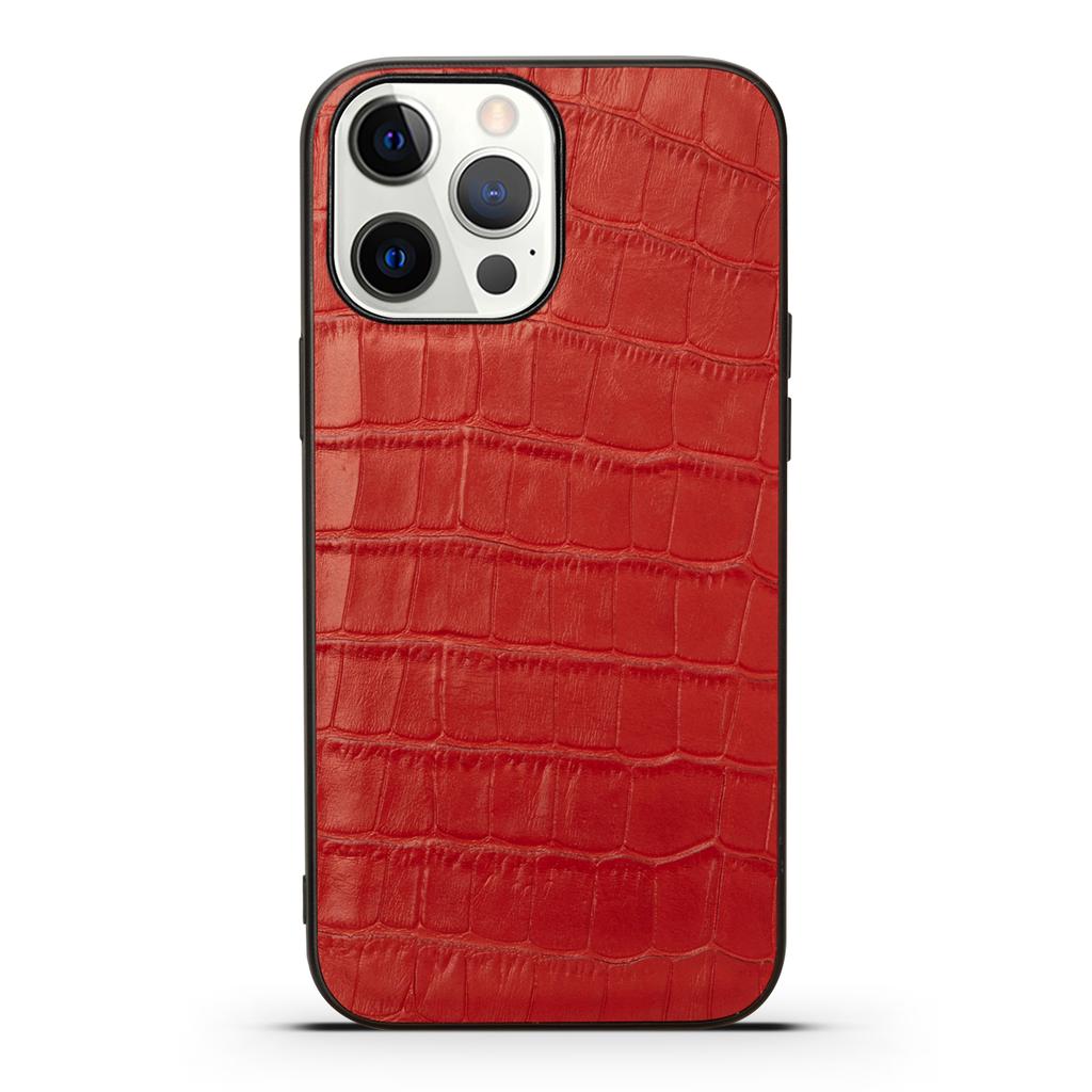 Luxury Crocodile Genuine Leather Case For iPhone 15 16 14 13 11 12 Pro Max 7 8 Plus X XR XS Shockproof Cover