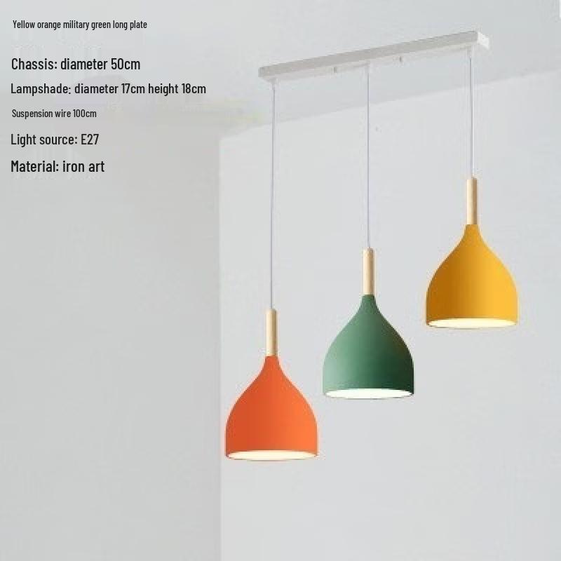 Oeny Modern Nordic 3-Head Pendant Light