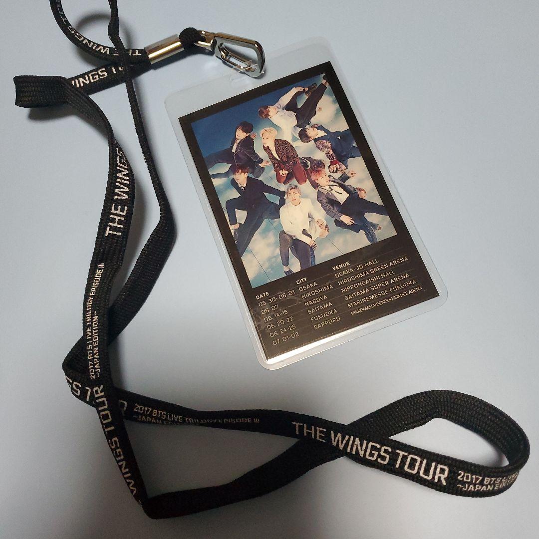 

[USED] BTS THE WINGS TOUR 2017 original neck strap