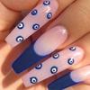 1 Sheet Design Nail Art Stickers, Self Adhesive Nail Art Decals For Nail Art Decoration, Nail Art Supplies For Women