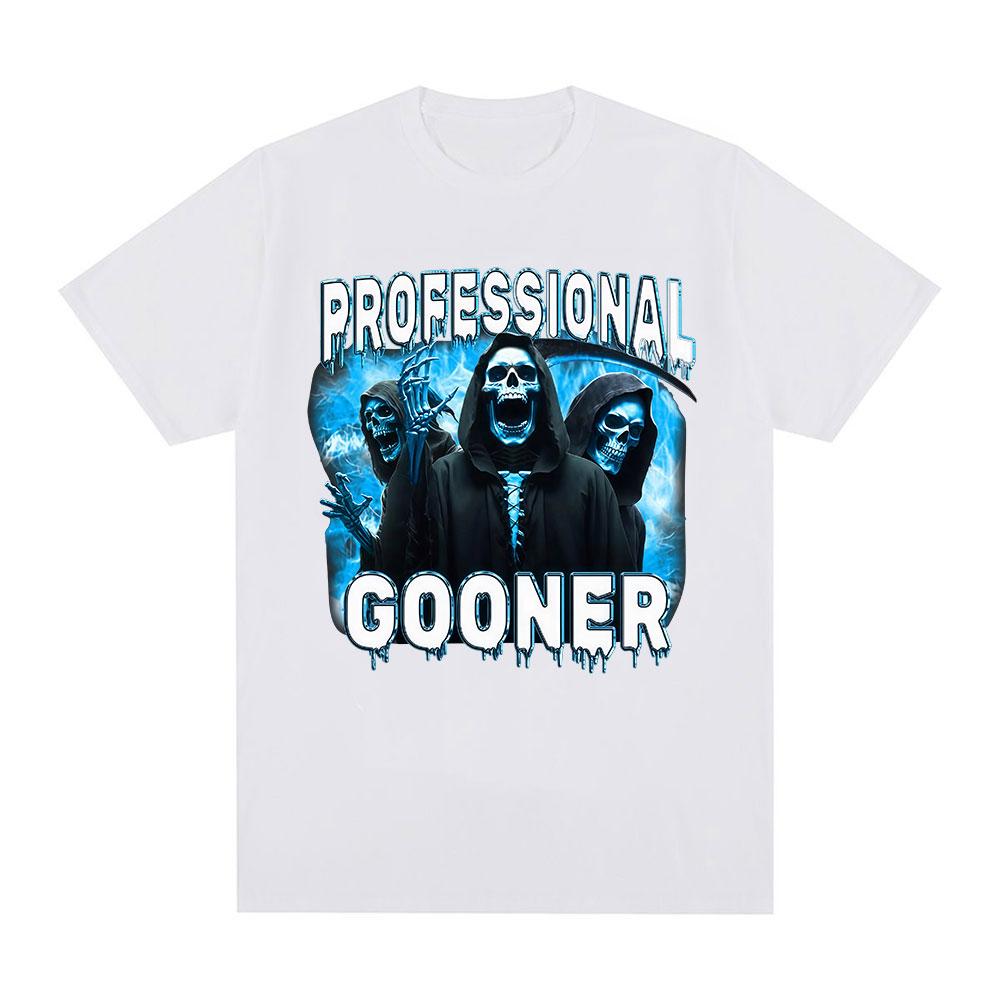 

Профессиональный Гунер Оскорбительный Смешной Мем Скелета Футболки Гун Сексуальная Шутка Вечеринка Летние Футболки Унисекс Модные Футболки 4XL