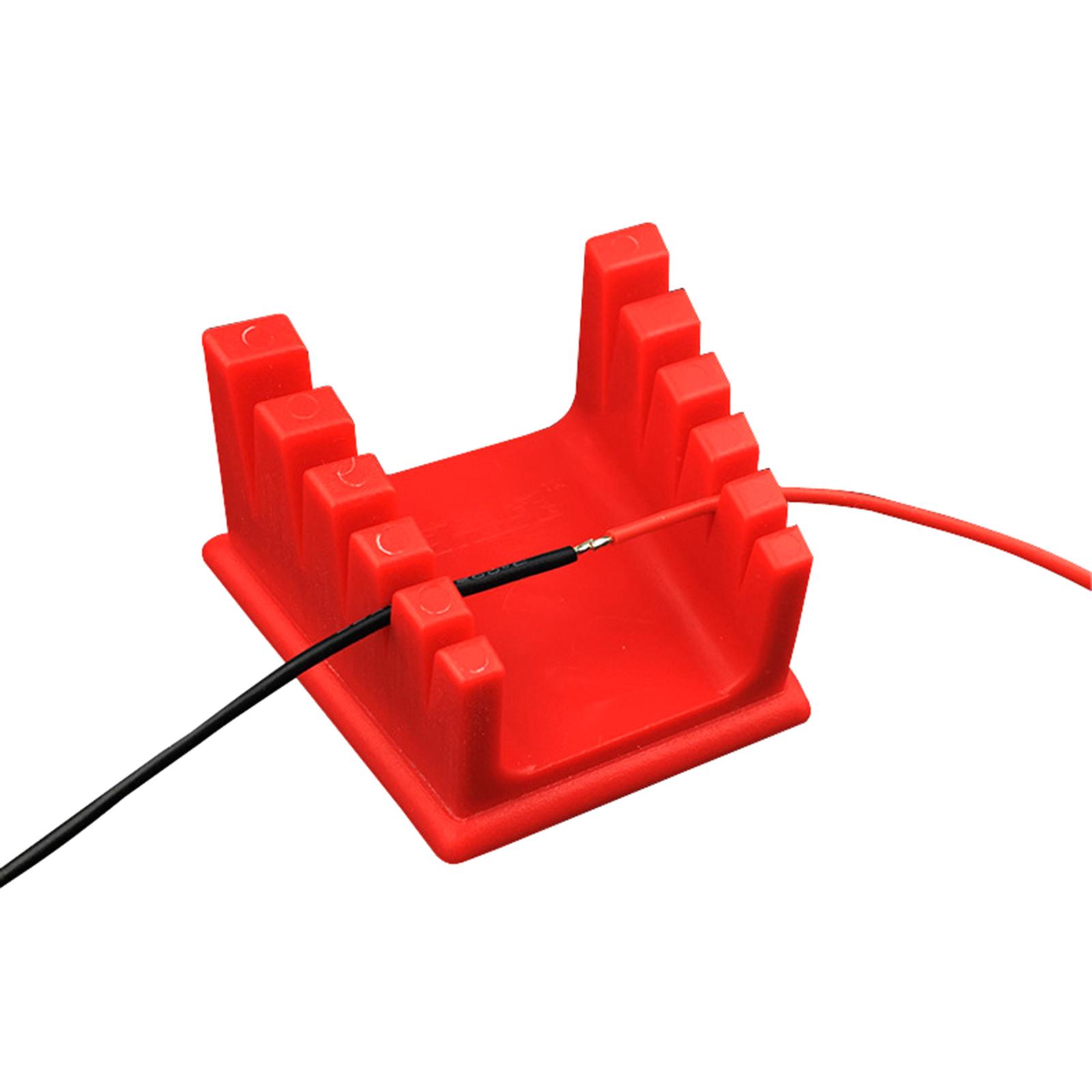 

Wire Fixture Bracket Welding Table Clamp For Thick And Thin Wire Clamp Sodering Tool Fixed Clamp Accessories червоний
