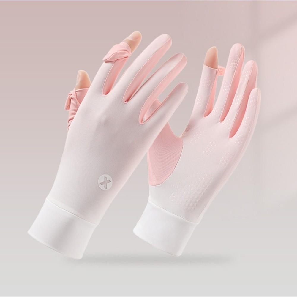 Ice Silk Sun Protection Gloves Thin Touchscreen Gloves  for Driving,Golf,Hiking