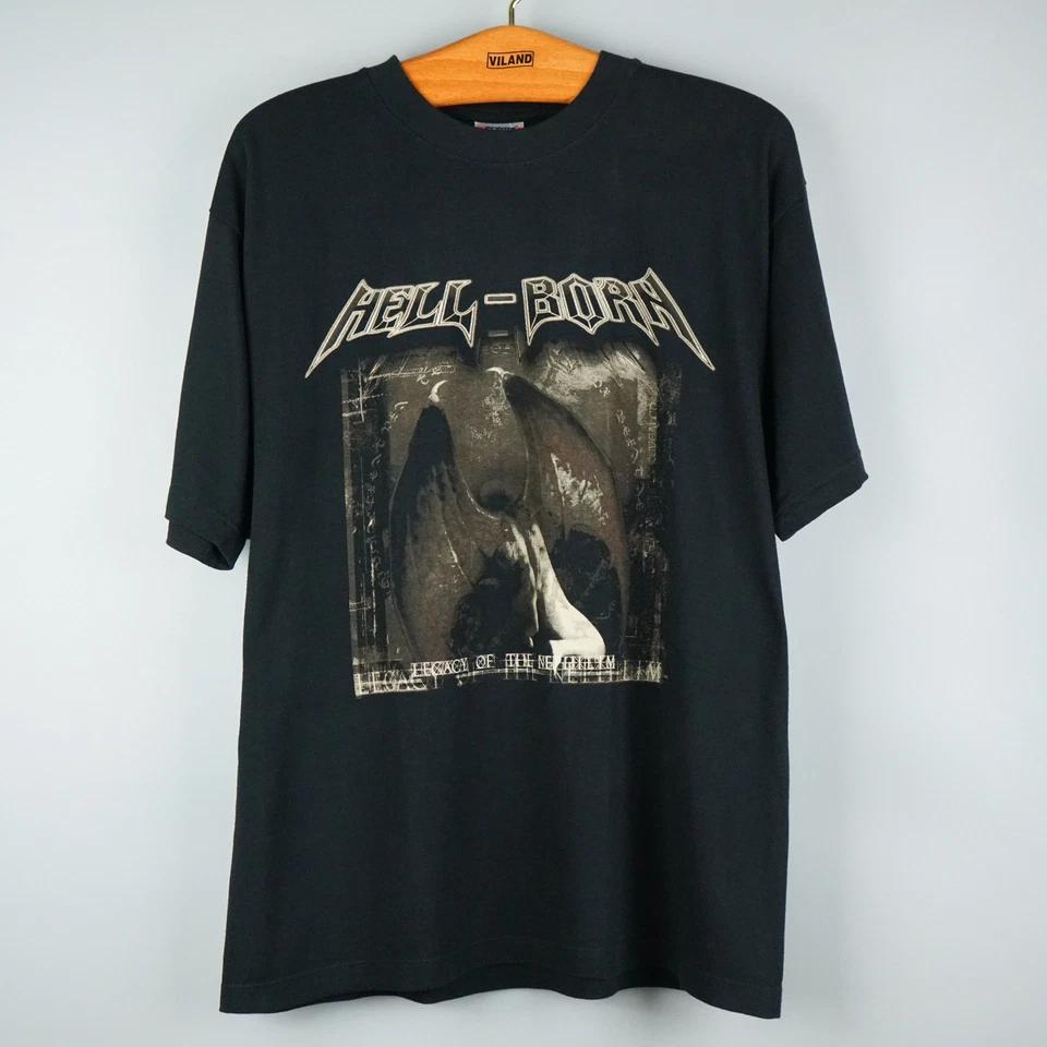 

Vintage 2003 Hell-Born t shirt XL