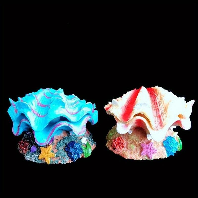 1PC Aquarium Perle Shell Luftblase Stein Aquarium Dekoration Sauerstoff Pumpe Luftpumpe Stick Ornament