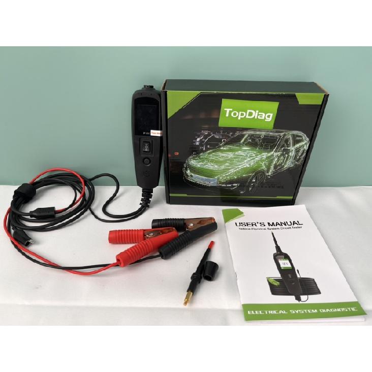 

Тестер автомобильных цепей, комплект зондов для силовых цепей, автомобильный тестер напряжения/сопротивления, диагностический инструмент, 12/24 В, перегрузка/короткое замыкание 2M Cable