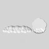 Wolken-Handgelenkauflage Tastatur Memory-Schaum Mauspads Anti-Rutsch Tastaturgriff-Stütze Mauspads-Set Ergonomische Wolken-Handgelenkbandage